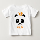 Panda beer verjaardagsfeest shirt (Voorkant)