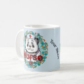 Panda beer verpleegster koffiemok (Voorkant links)