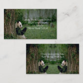 Panda Beer Visitekaartje (Voorkant / Achterkant)