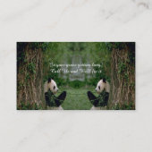 Panda Beer Visitekaartje (Achterkant)