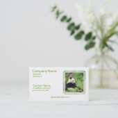 Panda Beer Visitekaartje (Staand voorkant)