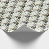 Panda Beer Waterverf Design Cadeaupapier (Hoek)