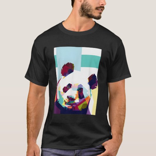 Panda Beer Witzgies Panda T-shirt (Voorkant)
