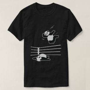 Panda Beer Wrestling Shirt Funny Panda Gift