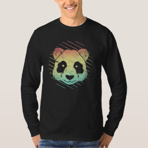 Panda Beer Zoo Keeper Cute Colorful Wildlife Anima T-shirt
