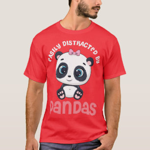 Panda Beer Zoo Keeper Gift Dierenvriend Panda T-shirt