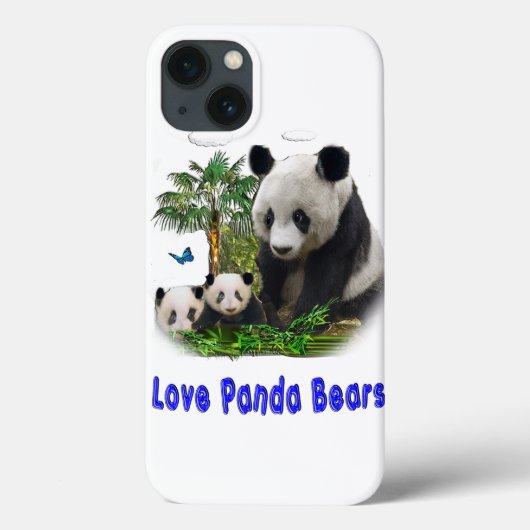 panda beras Case-Mate iPhone case (Achterkant)