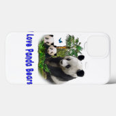 panda beras Case-Mate iPhone case (Achterkant (horizontaal))