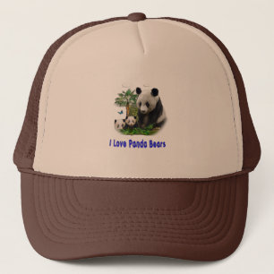 panda beras trucker pet