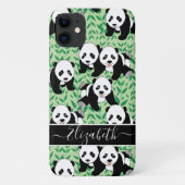 Panda Beren Afbeelding personaliseren Case-Mate iPhone Case (Achterkant)