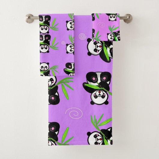 Panda Beren Bad Handdoek (Insitu)
