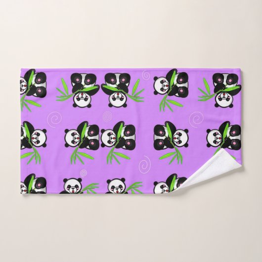 Panda Beren Bad Handdoek (Handdoek)
