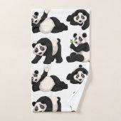 Panda Beren Bathroom Towel Set Bad Handdoek (Handdoek)
