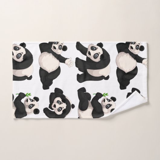 Panda Beren Bathroom Towel Set Bad Handdoek (Handdoek)