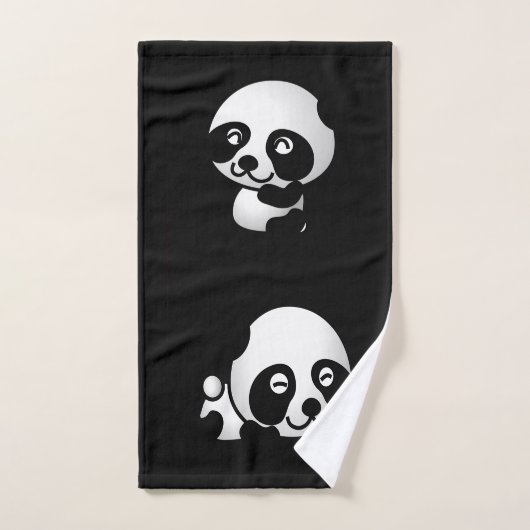 Panda Beren Bathroom Towel Set Bad Handdoek (Handdoek)