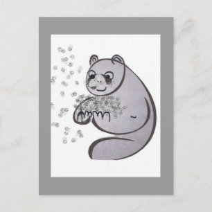 Panda Beren Briefkaart