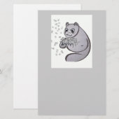 Panda Beren Briefpapier (Voorkant / Achterkant)