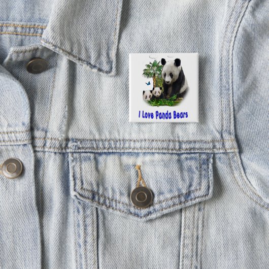 Panda beren Button (In situ)