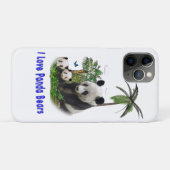 Panda Beren Case-Mate iPhone Case (Achterkant (horizontaal))