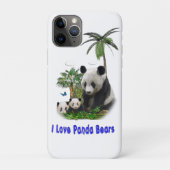 Panda Beren Case-Mate iPhone Case (Achterkant)
