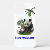 Panda Beren Case-Mate iPhone Case (Achterkant)