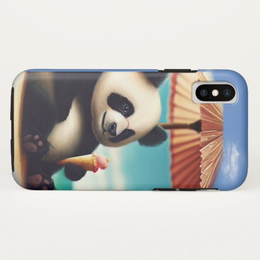 Panda Beren Case-Mate iPhone Case (Achterkant (horizontaal))