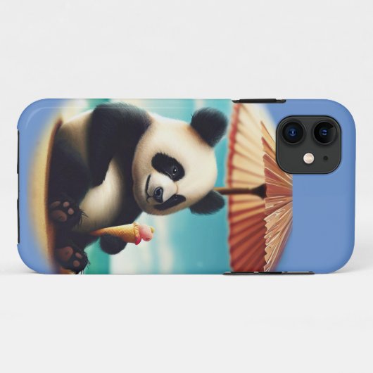 Panda Beren Case-Mate iPhone Case (Achterkant (horizontaal))