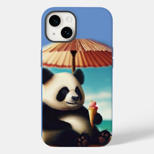 Panda Beren Case-Mate iPhone Case (Achterkant)