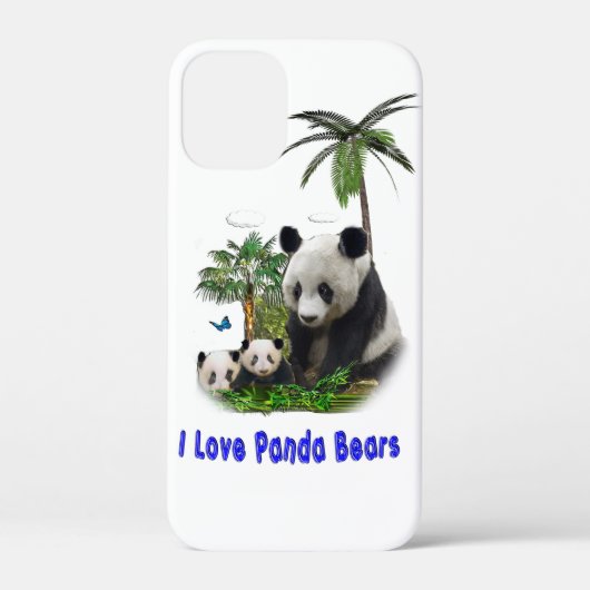 Panda Beren Case-Mate iPhone Case (Achterkant)