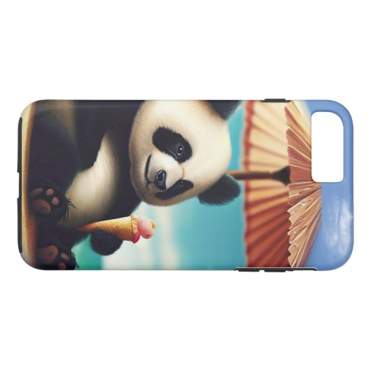 Panda Beren Case-Mate iPhone Case (Achterkant (Horizontaal))