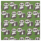 Panda Beren Cute Kinder Stof (Swatch)