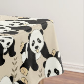 Panda Beren Design Cute Tafelkleed (Voorbeeld)