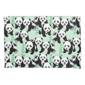 Panda Beren Design Kussensloop (Voorkant)