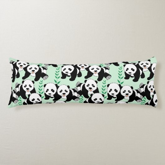 Panda Beren Design Lichaamskussen (Voorkant)