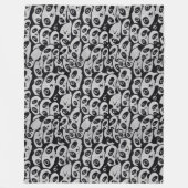 Panda Beren Fleece Deken (Voorkant)