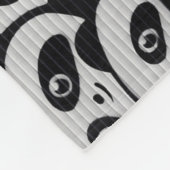 Panda Beren Fleece Deken (Hoek)