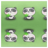 Panda Beren Galore Stof (Close Up)