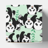 Panda Beren Grafisch Bedankdoosjes (Bovenkant)