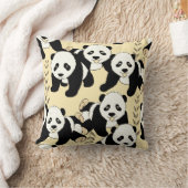 Panda Beren Grafisch Kussen (Deken)