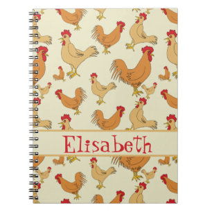 Panda Beren Grafisch Patroon aan Personaliseer Notitieboek