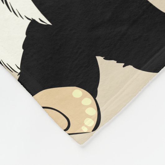 Panda Beren Grafisch personaliseren Groter Fleece Deken (Hoek)