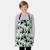 Panda Beren Grafisch Schort (Gedragen)