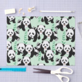 Panda Beren Grafisch Tissuepapier (Craft)
