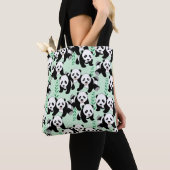 Panda Beren Grafisch Tote Bag (Dichtbij)