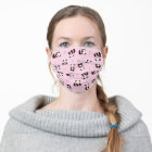 Panda Beren harten roze wasmaskers