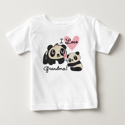 Panda Beren Ik hou van oma (Voorkant)