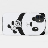 panda beren iphone case (Achterkant (horizontaal))