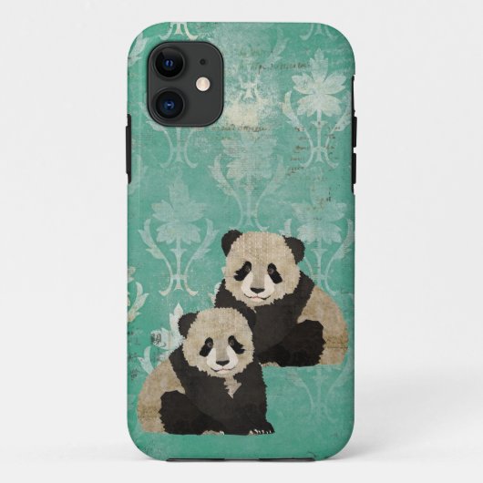 Panda Beren iPhone Case (Achterkant)