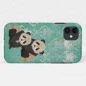 Panda Beren iPhone Case (Achterkant (horizontaal))