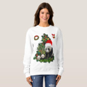 Panda beren Kerstmis T-Shirt (Voorkant volledig)